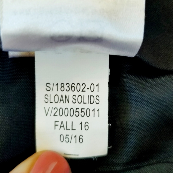 Banana Republic Women's Sloan Fit Black Straight Leg Trouser Pants Stretch sz 12 - Picture 5 of 16